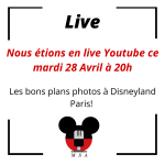Les bon coins photos à Disneyland Paris! (Live Youtube)
